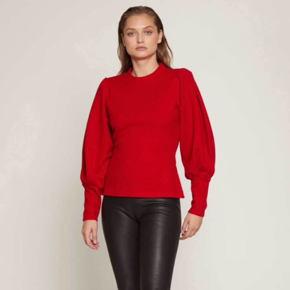 Walter Baker Red Mira Sweater Top Small